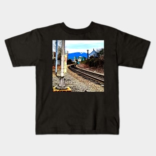 East Van Train Tracks Kids T-Shirt